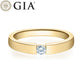 Verlobungsring Gelbgold 750/- 18k mit Diamant ab 0.30ct | LEILA - Trauringmacher München
