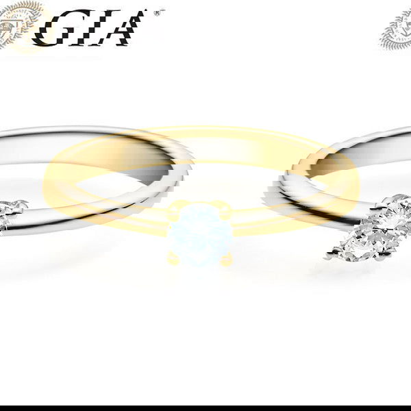 Verlobungsring Gelbgold 750/- 18k mit Diamant ab 1.00ct | HABITI - Trauringmacher München