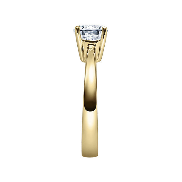 Verlobungsring Gelbgold 750/- 18k mit Diamant ab 1.00ct | HABITI - Trauringmacher München