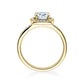Verlobungsring Gelbgold 750/- mit Diamanten zus. 0.64ct | TAL - Trauringmacher München