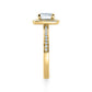 Verlobungsring Gelbgold 750/- mit Diamanten zus. 0.64ct | TAL - Trauringmacher München