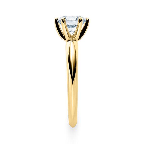 Verlobungsring Gelbgold mit Diamant ab 0.10ct | ASK - Trauringmacher München