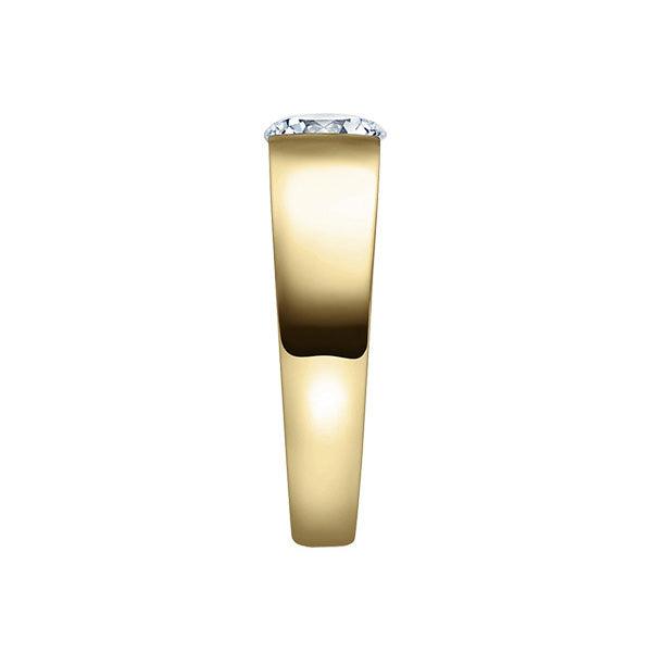 Verlobungsring Gelbgold mit Diamant ab 0.10ct | LEILA - Trauringmacher München