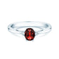 Verlobungsring LIFE Platin mit Rubin & Diamanten 0.03ct - Trauringmacher München