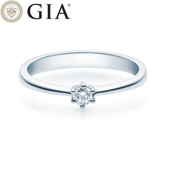 Verlobungsring Platin/-950 mit Diamant ab 0.30ct | FRIDRICH - Trauringmacher München