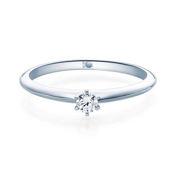 Verlobungsring Platin/- 950 mit Diamant ab 0.10ct | ASK - Trauringmacher München