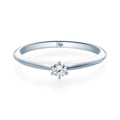 Verlobungsring Platin/- 950 mit Diamant ab 0.10ct | ASK - Trauringmacher München