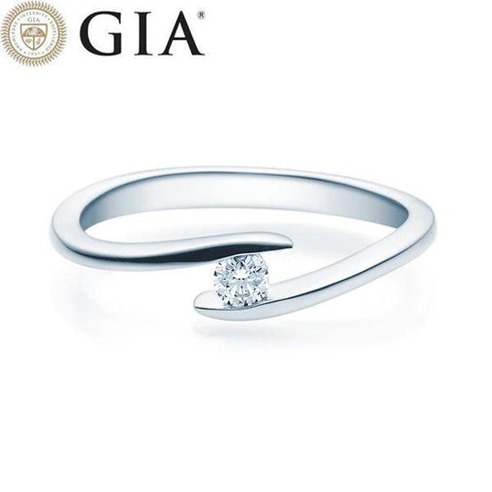 Verlobungsring Platin/- 950 mit Diamant ab 0.30ct | EVAMORE - Trauringmacher München