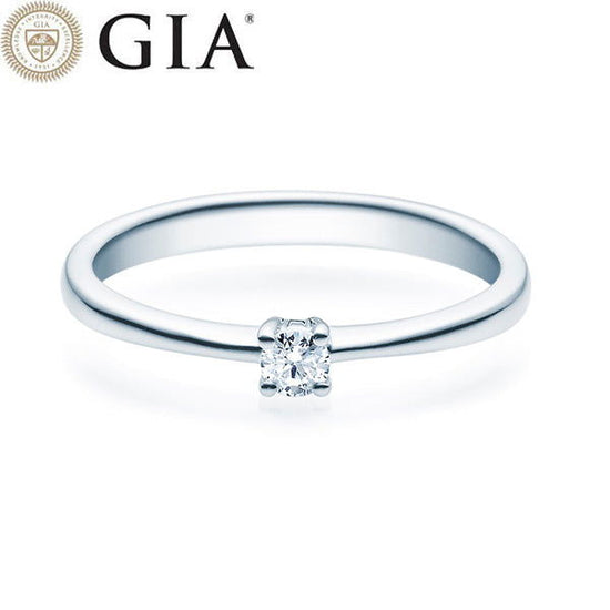 Verlobungsring Platin/- 950 mit Diamant ab 0.30ct | HABITI - Trauringmacher München