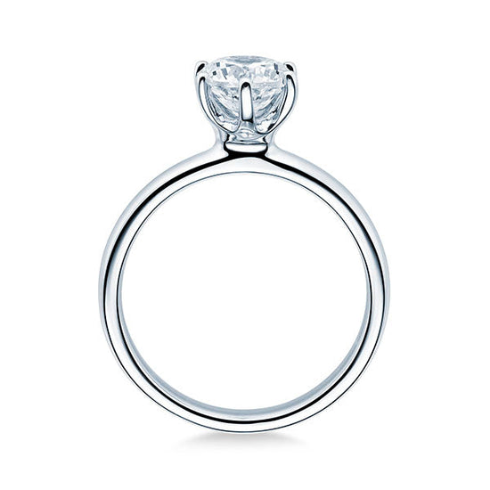 Verlobungsring Platin/- 950 mit Diamant ab 0.30ct | SOLITÄR - Trauringmacher München