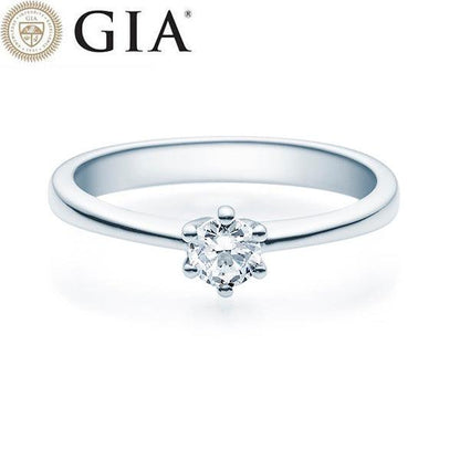 Verlobungsring Platin/- 950 mit Diamant ab 0.50ct | FRIDRICH - Trauringmacher München