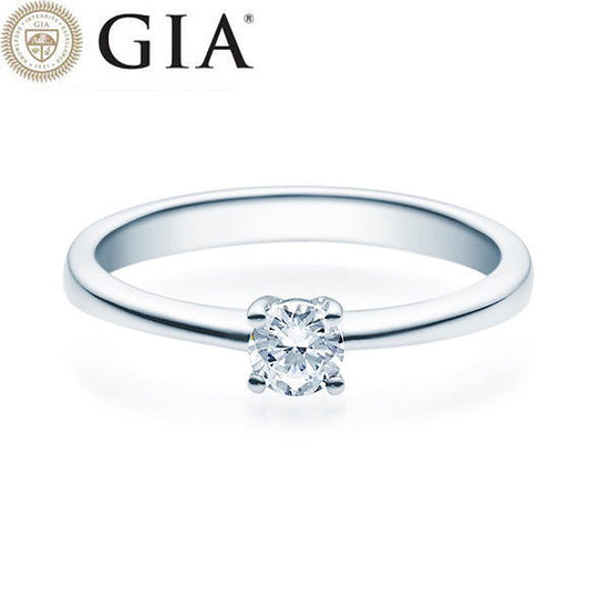 Verlobungsring Platin/- 950 mit Diamant ab 0.50ct | HABITI - Trauringmacher München
