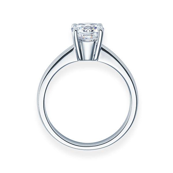 Verlobungsring Platin/- 950 mit Diamant ab 0.50ct | HABITI - Trauringmacher München