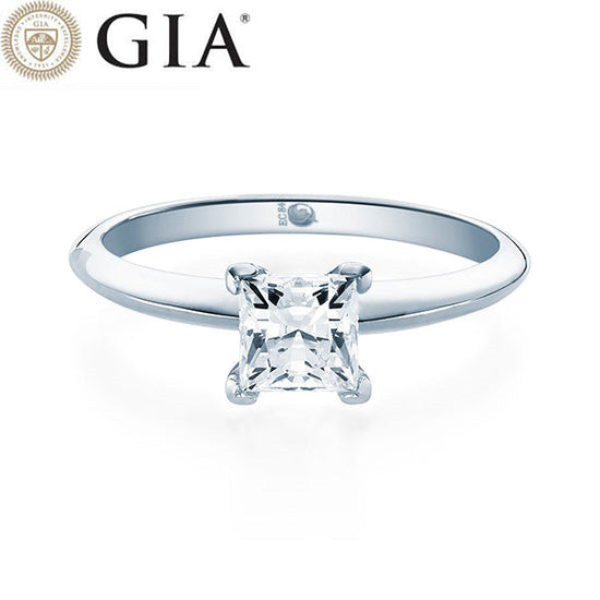 Verlobungsring Platin/- 950 mit Diamant ab 0.50ct | PRINCESS - Trauringmacher München