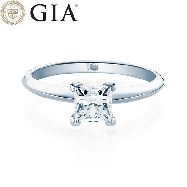 Verlobungsring Platin/- 950 mit Diamant ab 0.50ct | PRINCESS - Trauringmacher München