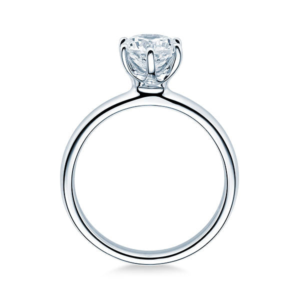 Verlobungsring Platin/- 950 mit Diamant ab 0.50ct | SOLITÄR - Trauringmacher München