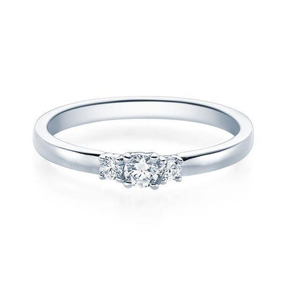 Verlobungsring Platin/- 950 mit Diamanten ins. 1.00ct | BRIDAL - Trauringmacher München