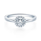 Verlobungsring Platin/- 950 mit Diamanten zus. 0.38ct | ROMEO - Trauringmacher München
