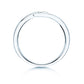 Verlobungsring Platin 950/- mit Diamant 0,10ct | TWIST - Trauringmacher München
