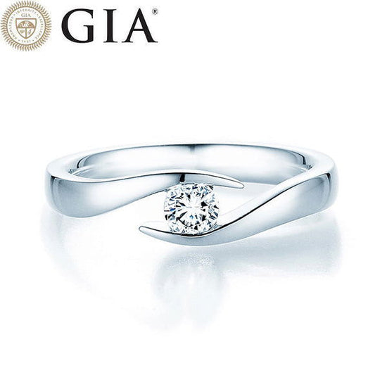 Verlobungsring Platin 950/- mit Diamant 0,50ct | TWIST - Trauringmacher München