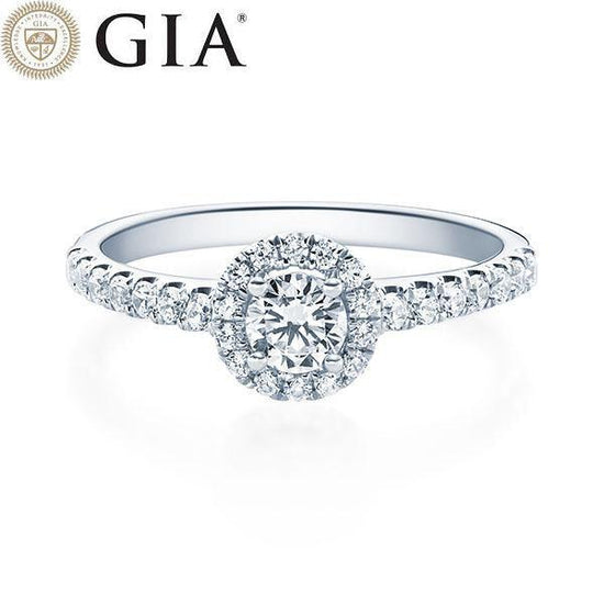 Verlobungsring Platin 950/- mit Diamanten ab 0.87ct | LAVANTA - Trauringmacher München