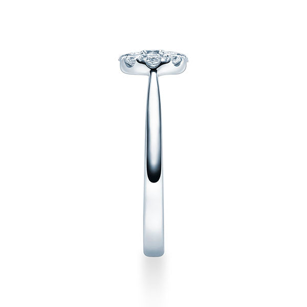 Verlobungsring Platin 950/- mit Diamanten zus. 0.25ct | HALO - Trauringmacher München