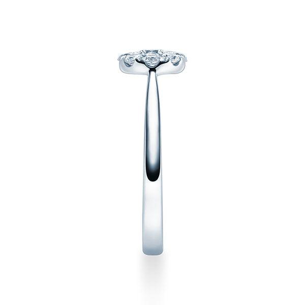 Verlobungsring Platin 950/- mit Diamanten zus. 0.40ct | HALO - Trauringmacher München