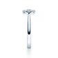Verlobungsring Platin 950/- mit Diamanten zus. 0.40ct | HALO - Trauringmacher München