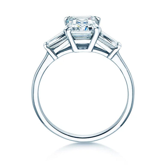 Verlobungsring Platin 950 mit Diamanten zus. 1.30ct | EMERALD SKY - Trauringmacher München