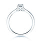Verlobungsring Platin mit Diamant 0,25ct | HERZLOVE - Trauringmacher München