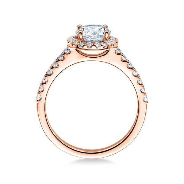 Verlobungsring Rosegold/- 750 mit Diamanten ab 0.66ct | LAVANTA - Trauringmacher München