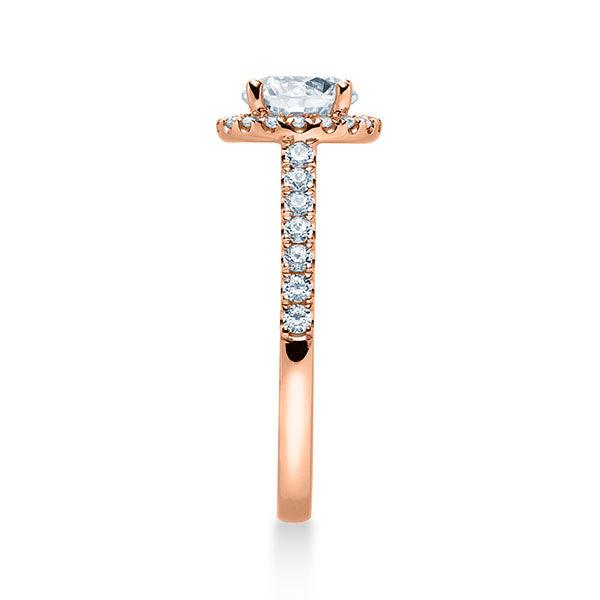 Verlobungsring Rosegold/- 750 mit Diamanten ab 0.66ct | LAVANTA - Trauringmacher München