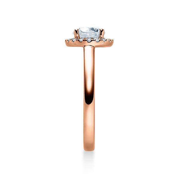 Verlobungsring Rosegold/- 750 mit Diamanten zus. 0.38ct | ROMEO - Trauringmacher München