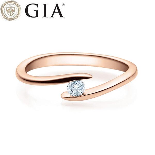 Verlobungsring Rosegold 750/- 18k mit Diamant ab 0.30ct | EVAMORE - Trauringmacher München