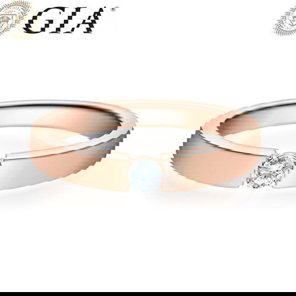 Verlobungsring Rosegold 750/- 18k mit Diamant ab 0.30ct | LEILA - Trauringmacher München