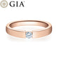Verlobungsring Rosegold 750/- 18k mit Diamant ab 0.30ct | LEILA - Trauringmacher München
