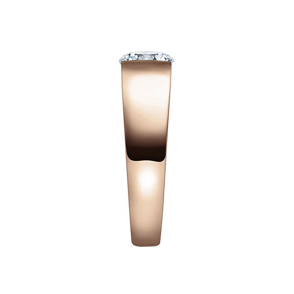 Verlobungsring Rosegold 750/- 18k mit Diamant ab 0.30ct | LEILA - Trauringmacher München