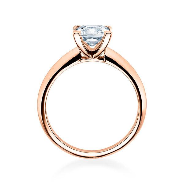 Verlobungsring Rosegold 750/- 18k mit Diamant ab 0.30ct | PRINCESS - Trauringmacher München