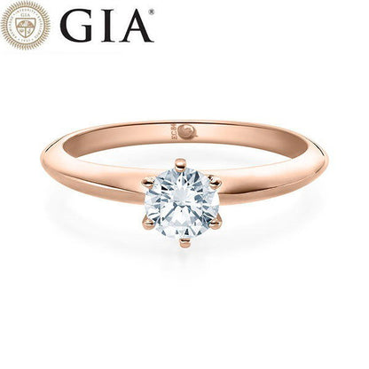Verlobungsring Rosegold 750/- 18k mit Diamant ab 0.50ct | ASK - Trauringmacher München