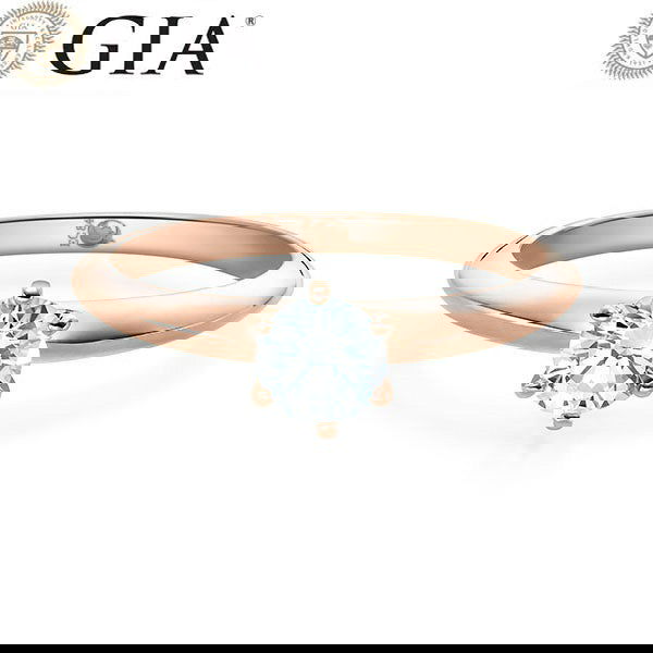 Verlobungsring Rosegold 750/- 18k mit Diamant ab 0.50ct | ASK - Trauringmacher München