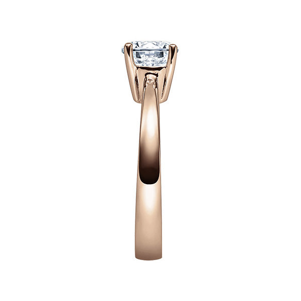 Verlobungsring Rosegold 750/- 18k mit Diamant ab 0.50ct | HABITI - Trauringmacher München