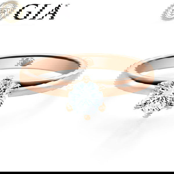 Verlobungsring Rosegold 750/- 18k mit Diamant ab 0.50ct | SOLITÄR - Trauringmacher München