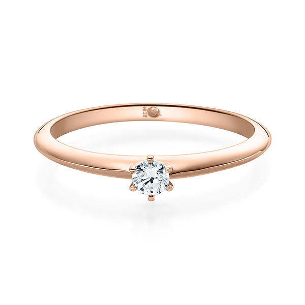 Verlobungsring Rosegold mit Diamant ab 0.10ct | ASK - Trauringmacher München