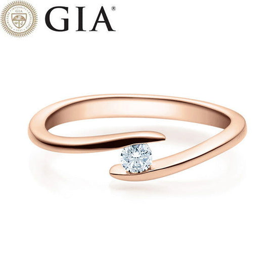 Verlobungsring Rosegold mit Diamant ab 0.10ct | EVAMORE - Trauringmacher München