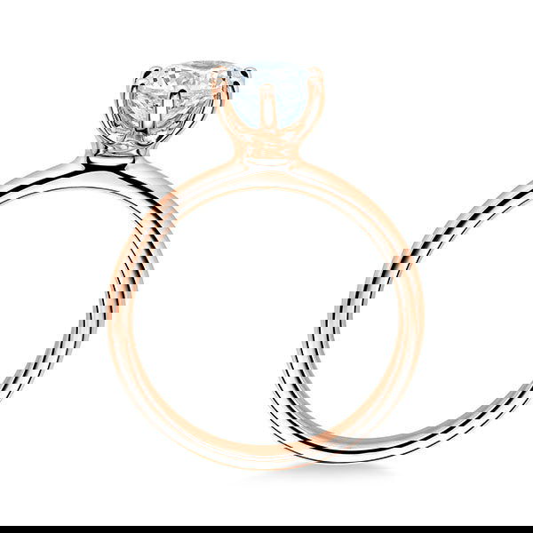 Verlobungsring Rosegold mit Diamant ab 0.10ct | SOLITÄR - Trauringmacher München