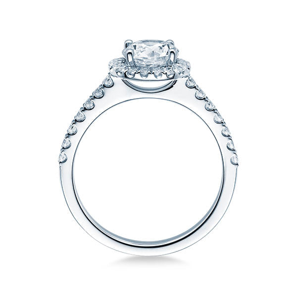 Verlobungsring Weißgold/- 750 mit Diamanten ab 0.66ct | LAVANTA - Trauringmacher München