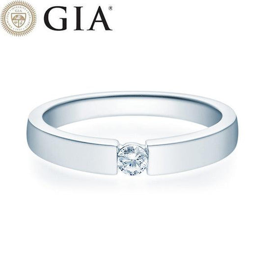 Verlobungsring Weißgold 750/- 18k mit Diamant ab 0.30ct | LEILA - Trauringmacher München