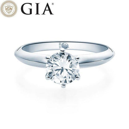 Verlobungsring Weißgold 750/- 18k mit Diamant ab 1.00ct | ASK - Trauringmacher München