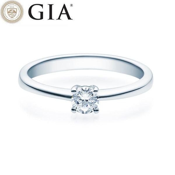 Verlobungsring Weißgold 750/- 18k mit Diamant ab 1.00ct | HABITI - Trauringmacher München