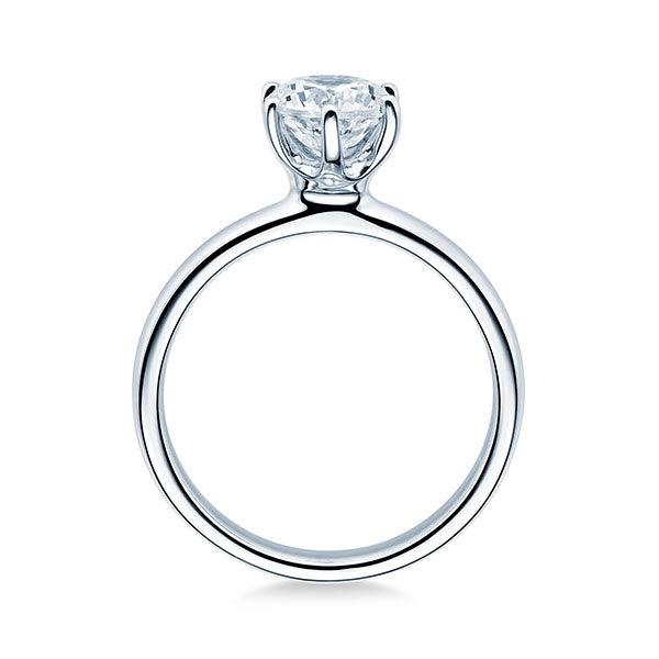 Verlobungsring Weißgold 750/- 18k mit Diamant ab 1.00ct | SOLITÄR - Trauringmacher München